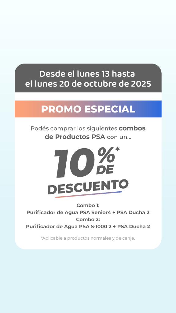 Promoción Especial - 10 % de descuento
